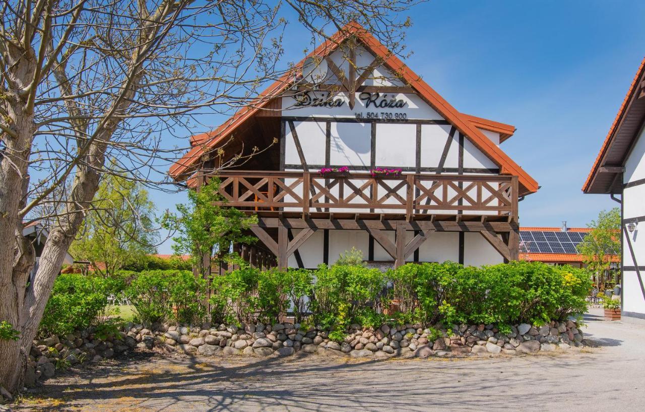 Kwatery Prywatne Dzika Roza Ujście-Darłowskie Exterior foto